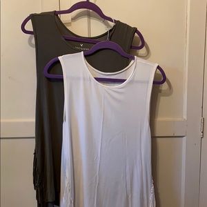 American Eagle side fringe tanks